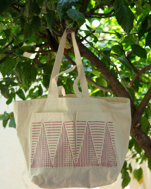 Pink Dream Double Hand Tote Bag