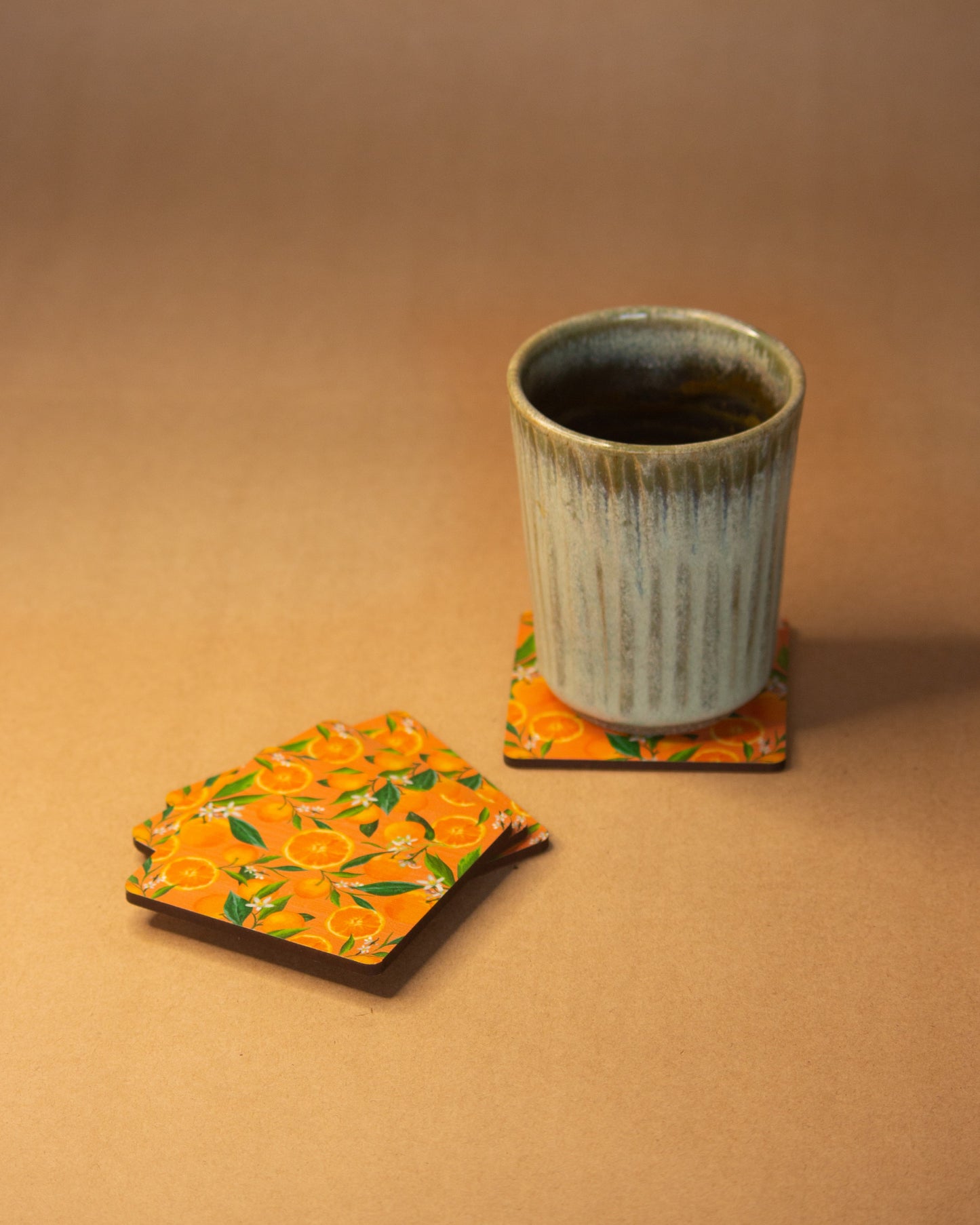 Orange Blossom Coaster