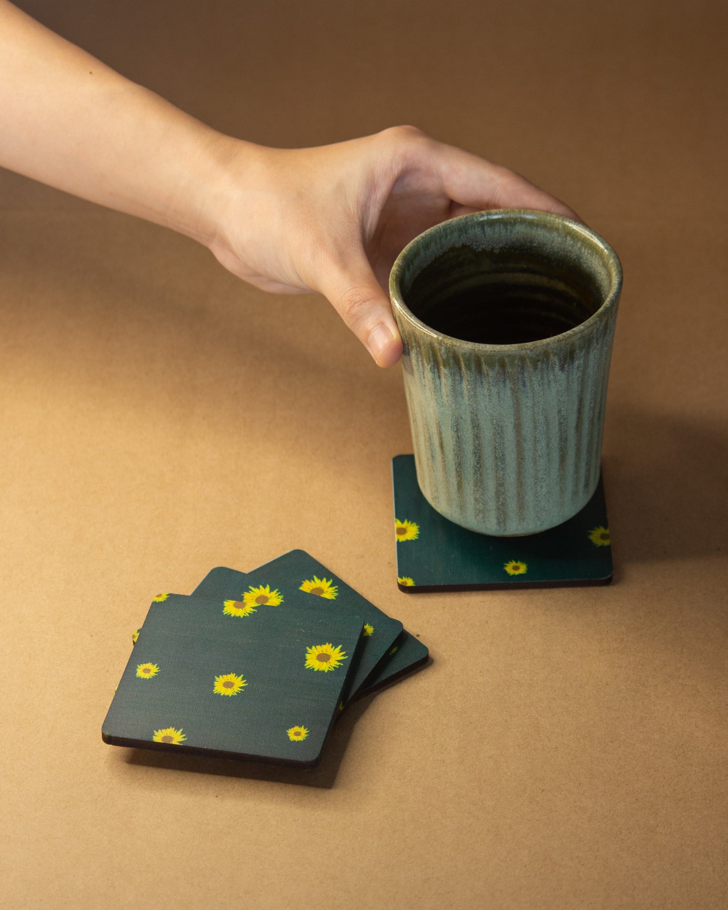 Sunflower Coaster