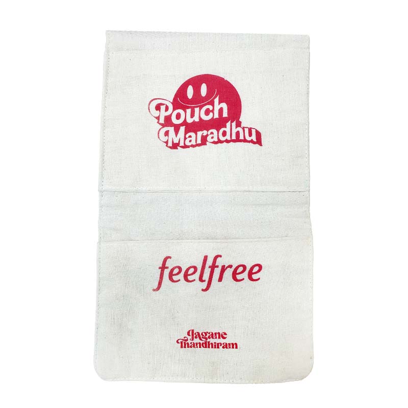 Feel free Sanitary Napkin Pouch | Jagane Thandiram Merchandise