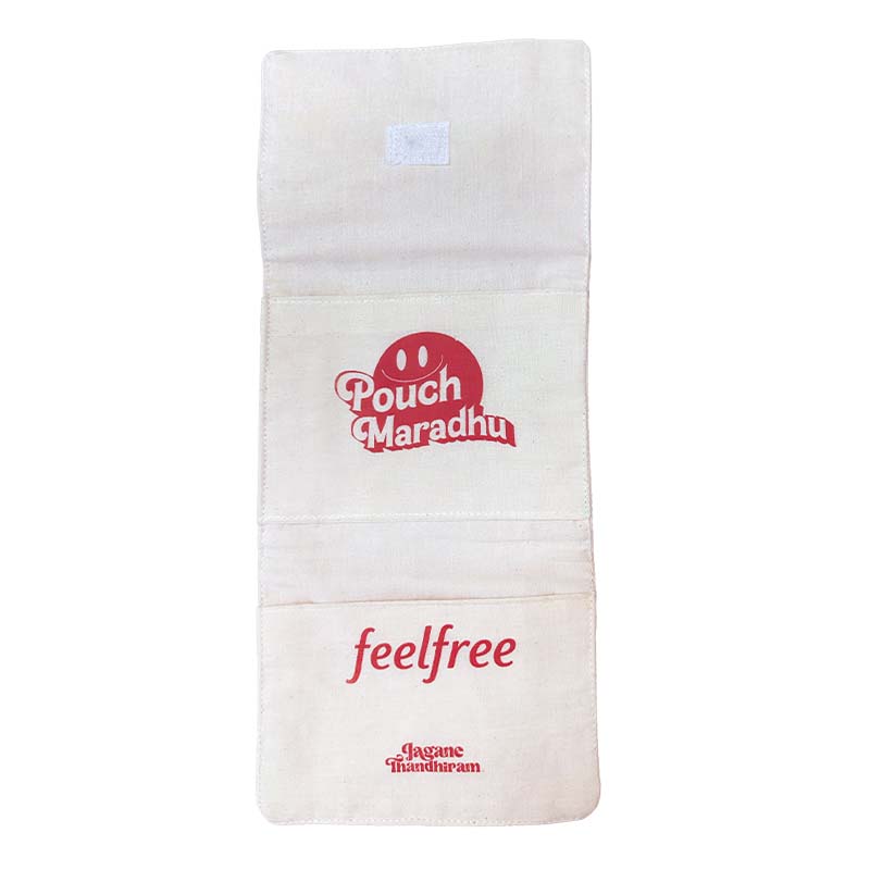 Feel free Sanitary Napkin Pouch | Jagane Thandiram Merchandise