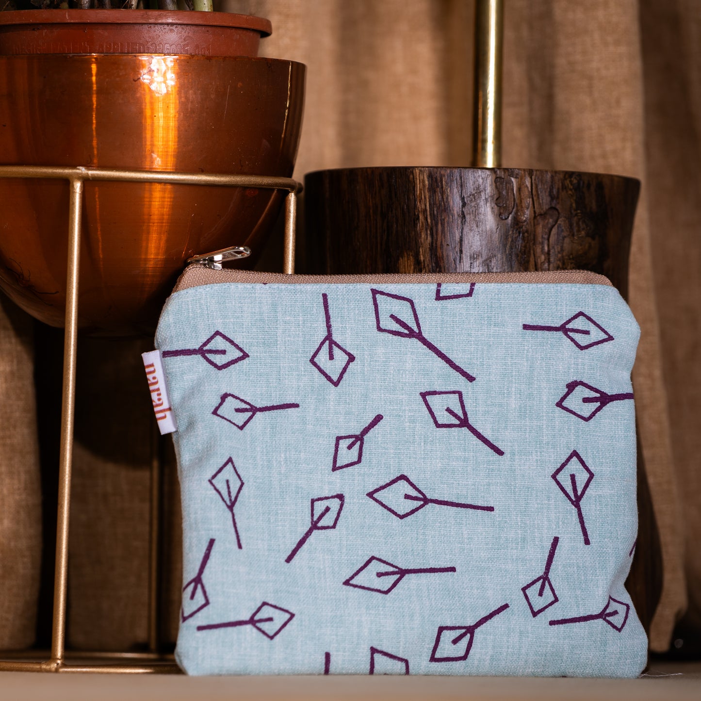 Multipurpose Sky Blue Pouch