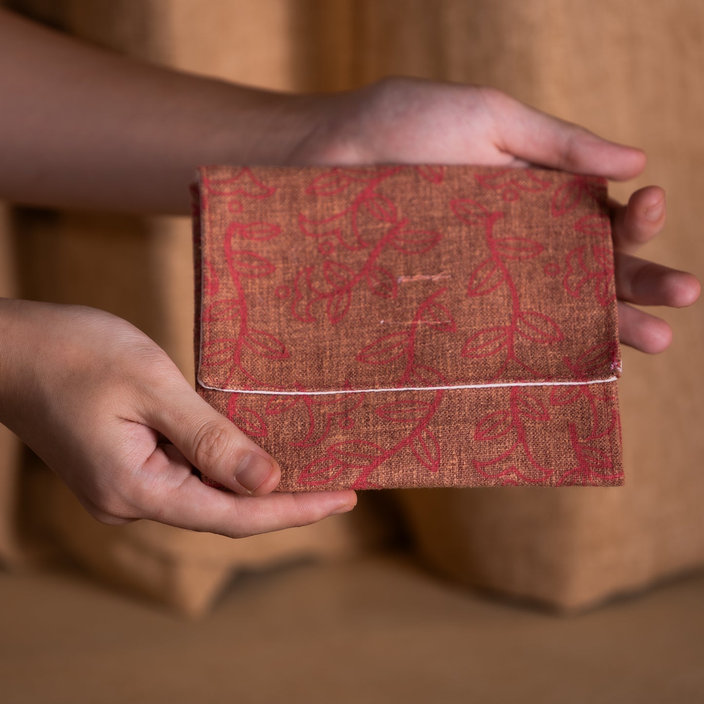 Burnt Umber Sanitary Napkin Pouch
