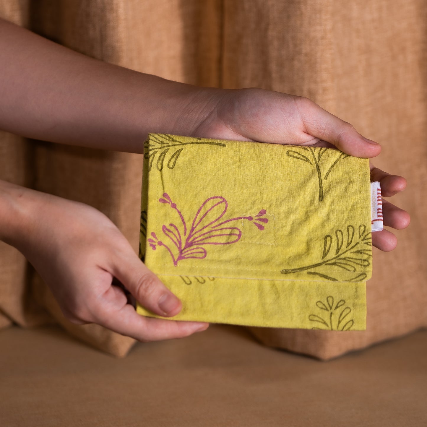 Springtime Green Sanitary Napkin Pouch