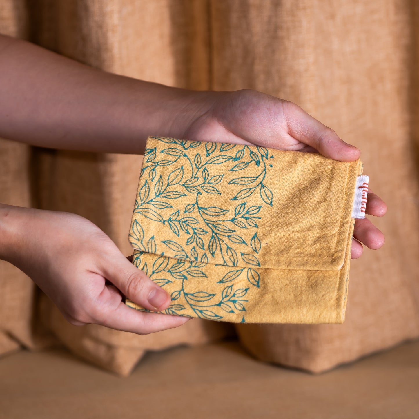 Sunny Yellow Sanitary Napkin Pouch