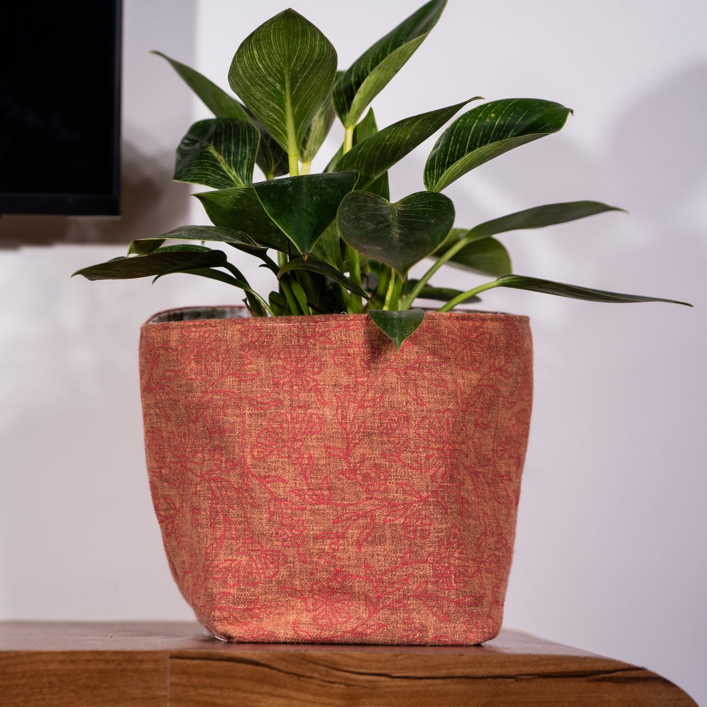 Umber Fabric Planter