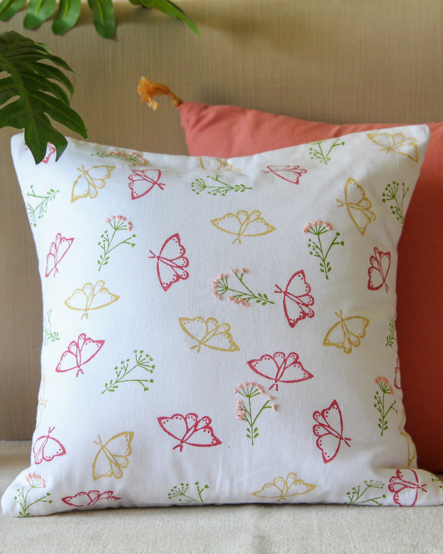 Butterfly Cushion Cover