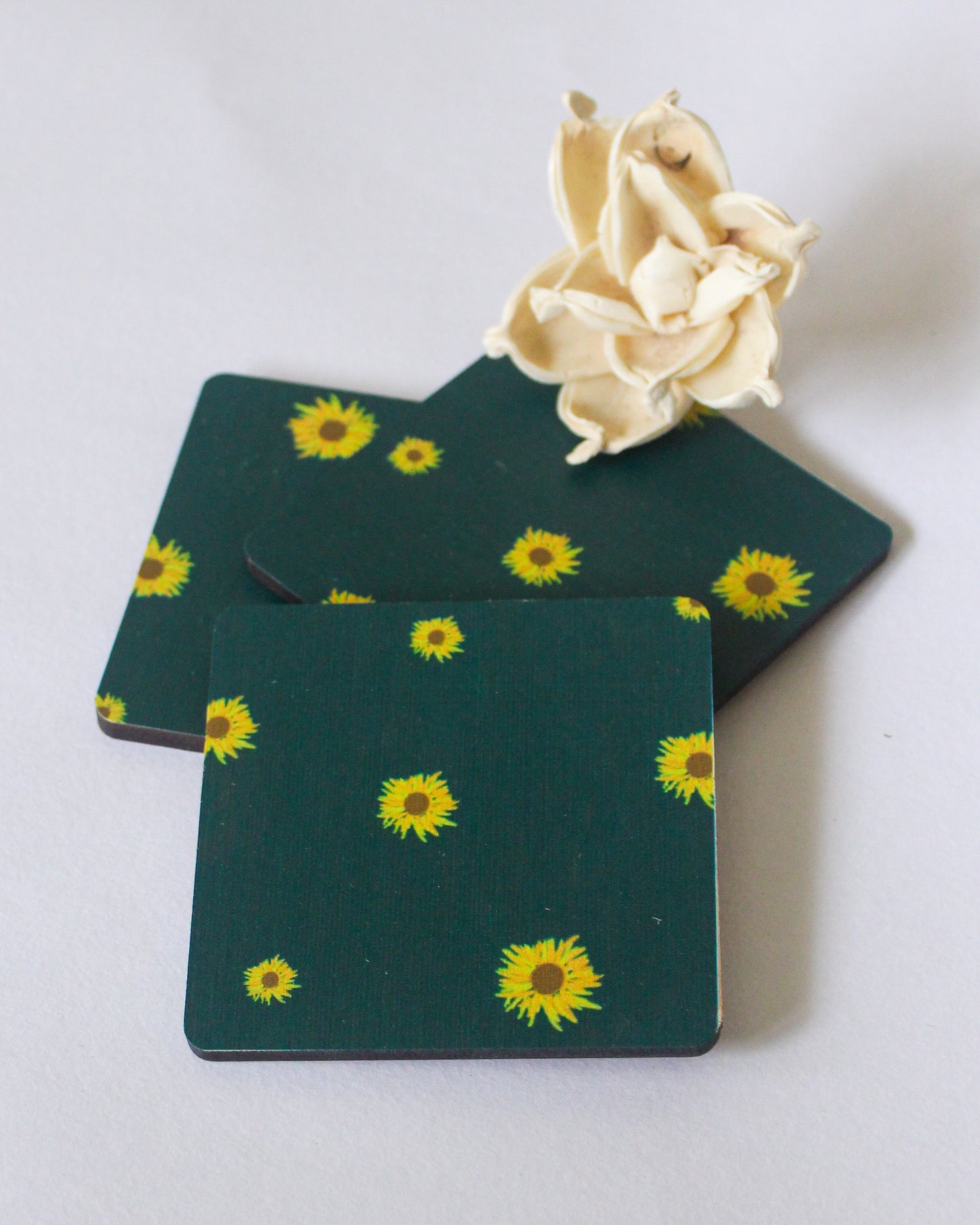 Sunflower Coaster
