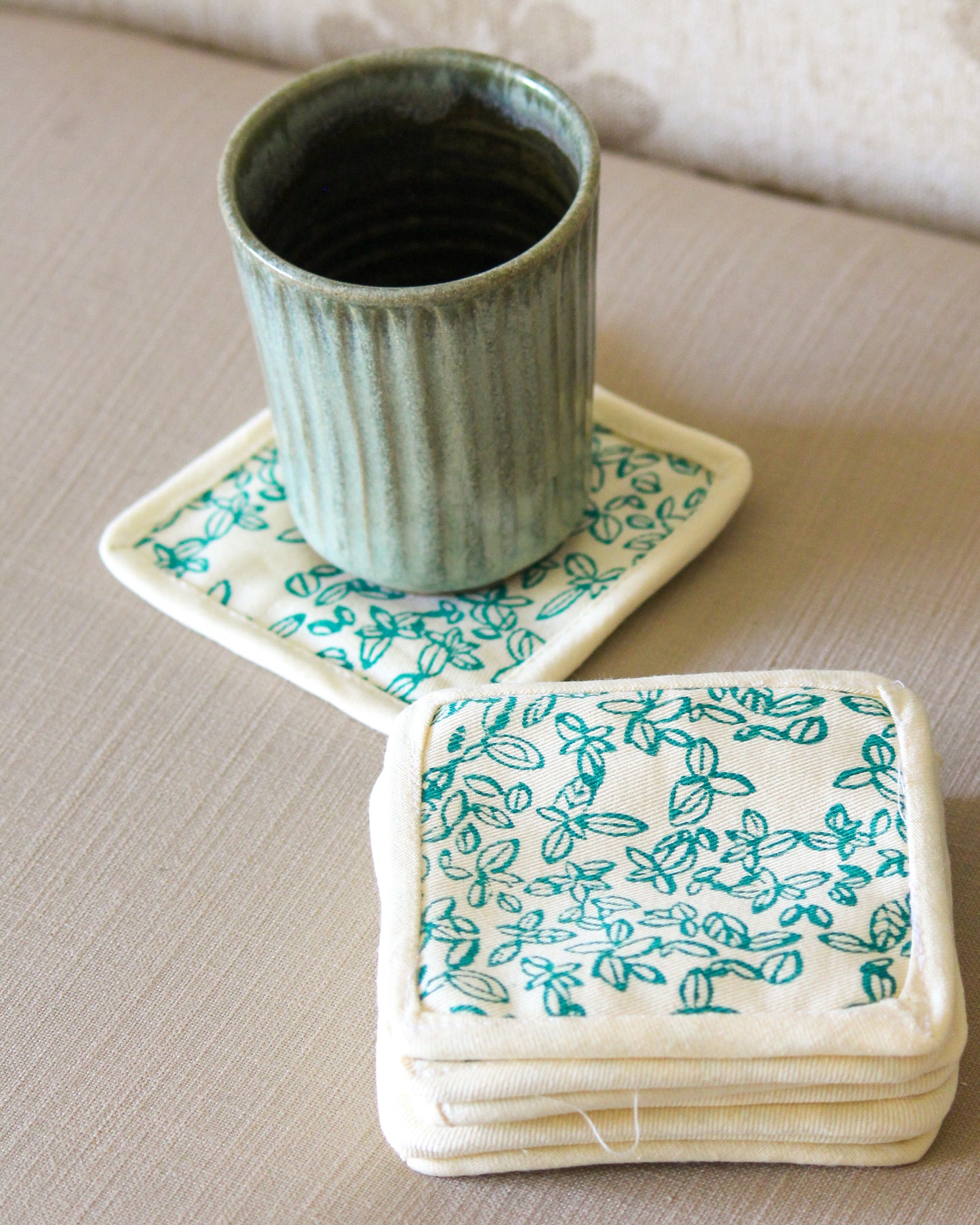 Teal Coaster