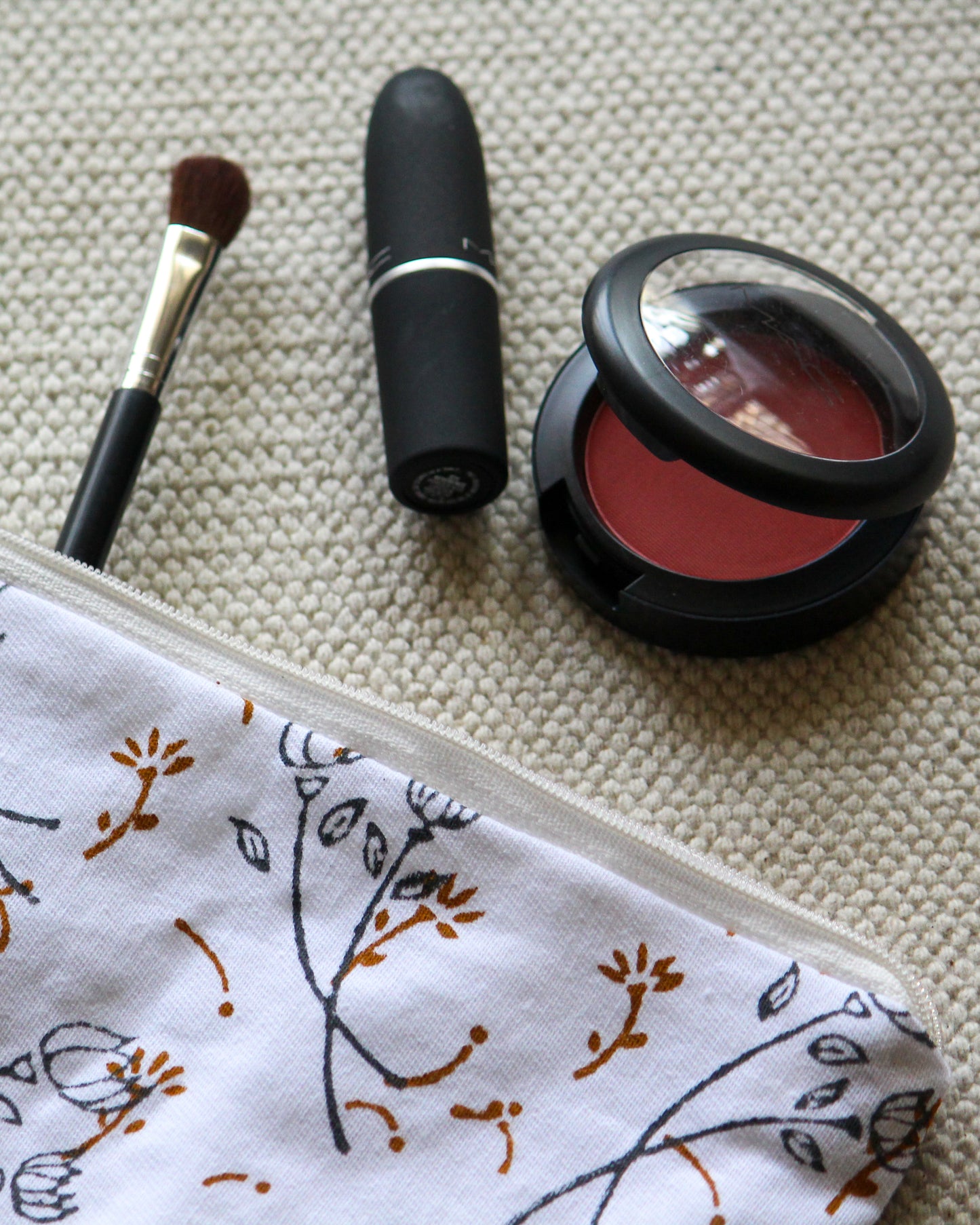 Multipurpose Lilies and Jasmine Pouch