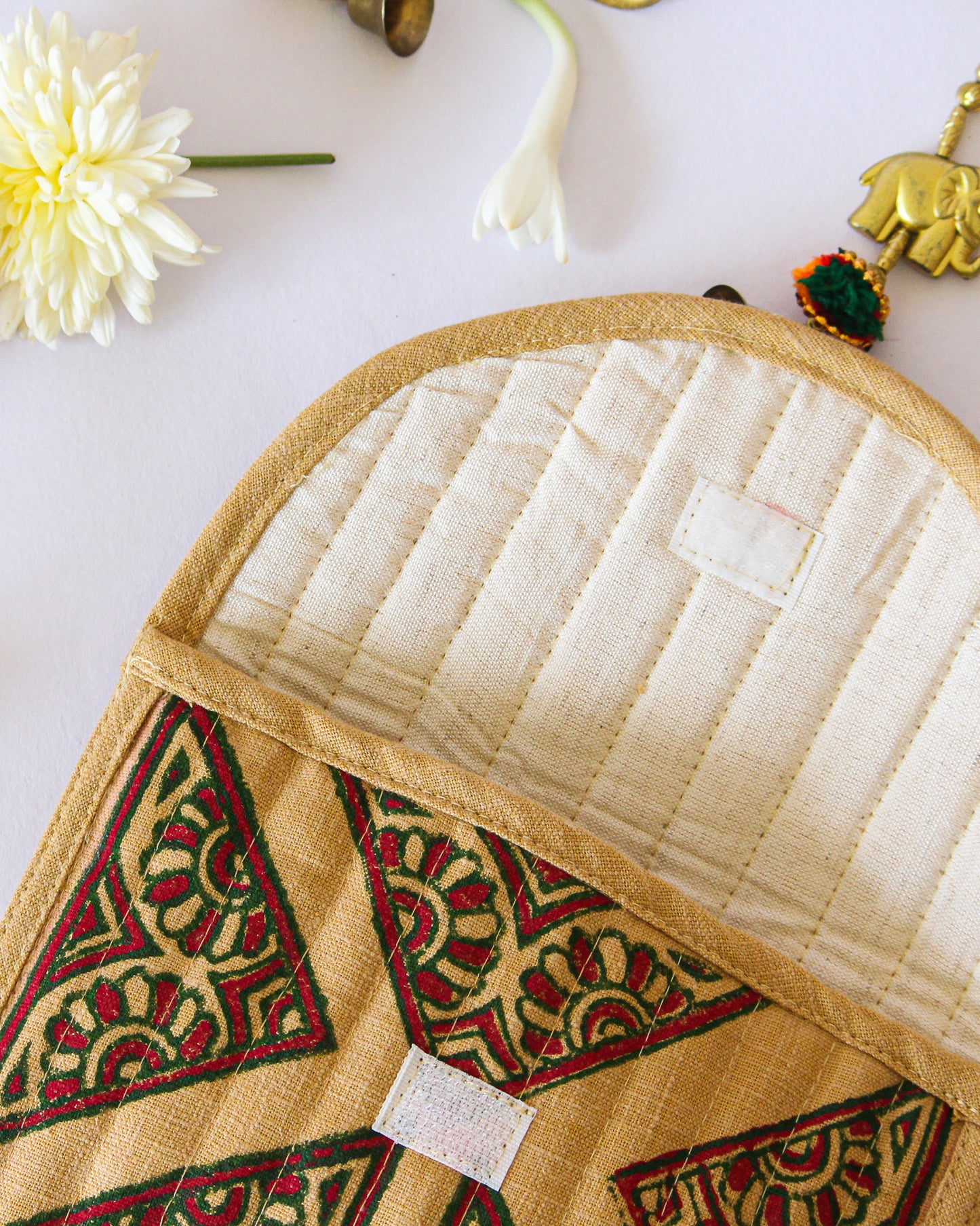 Mughal Kona Hand Block Printed Purse