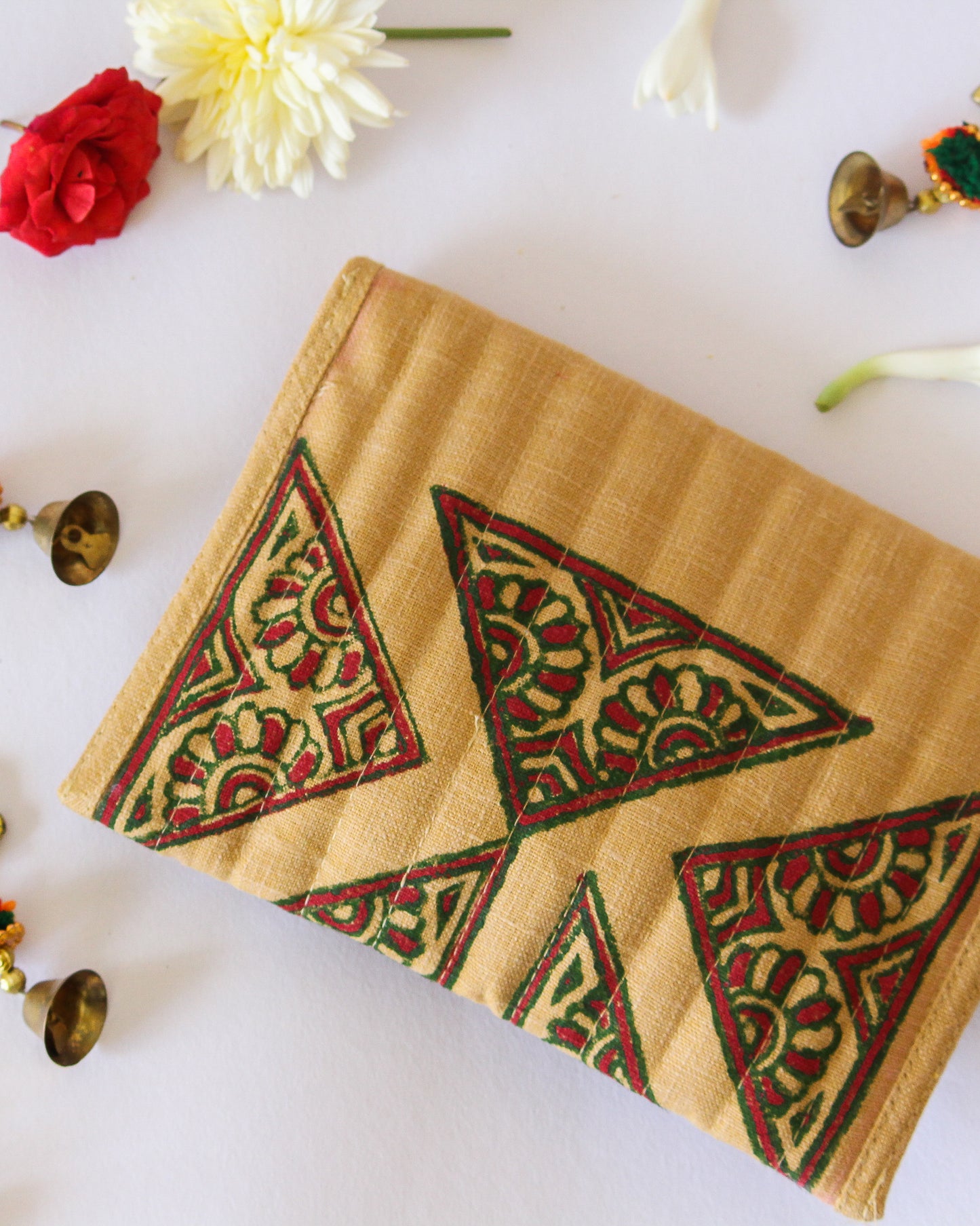 Mughal Kona Hand Block Printed Purse