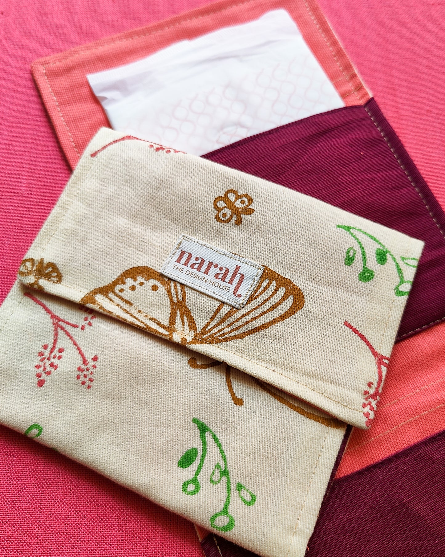 Butterfly Sanitary Napkin Pouch