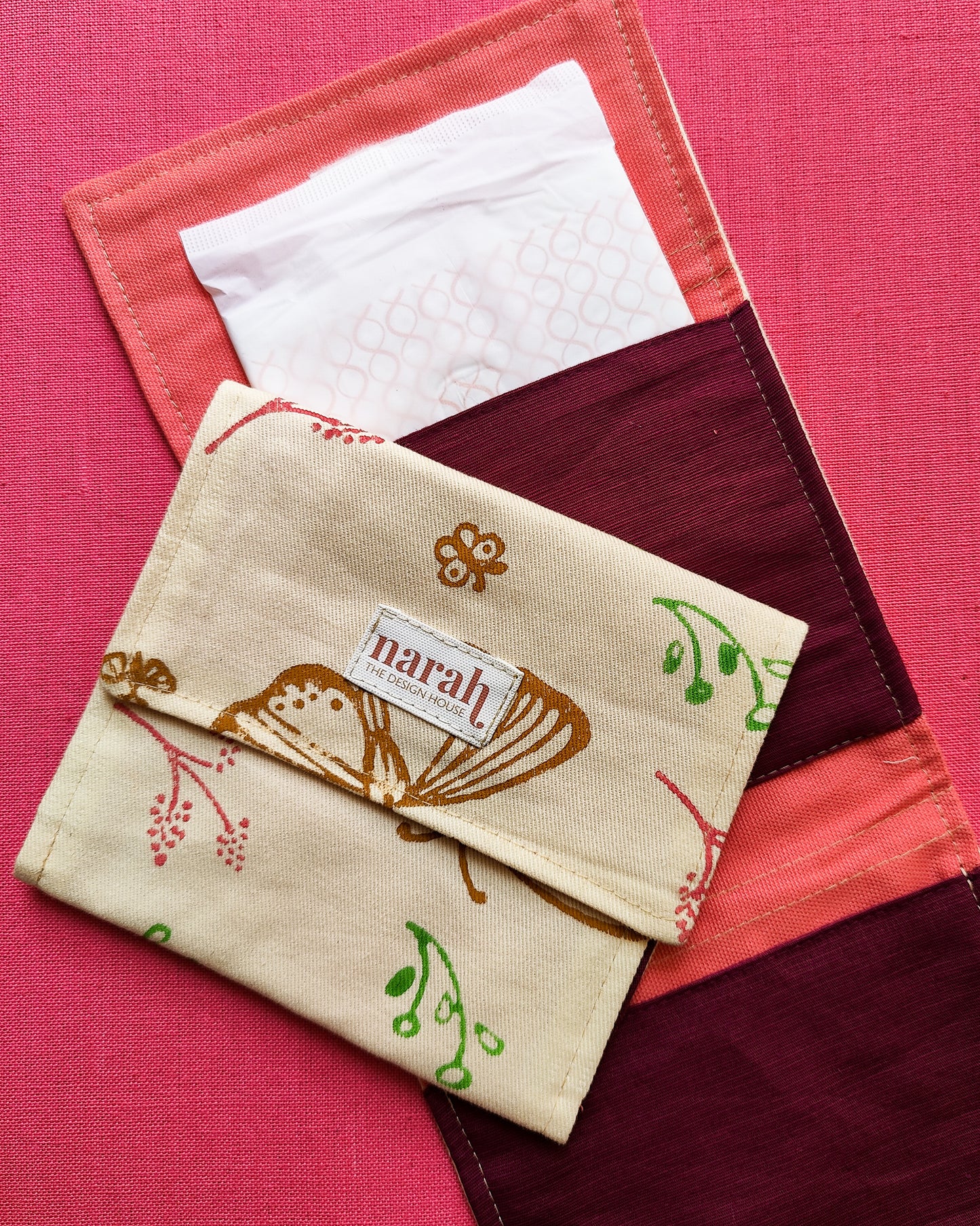 Butterfly Sanitary Napkin Pouch