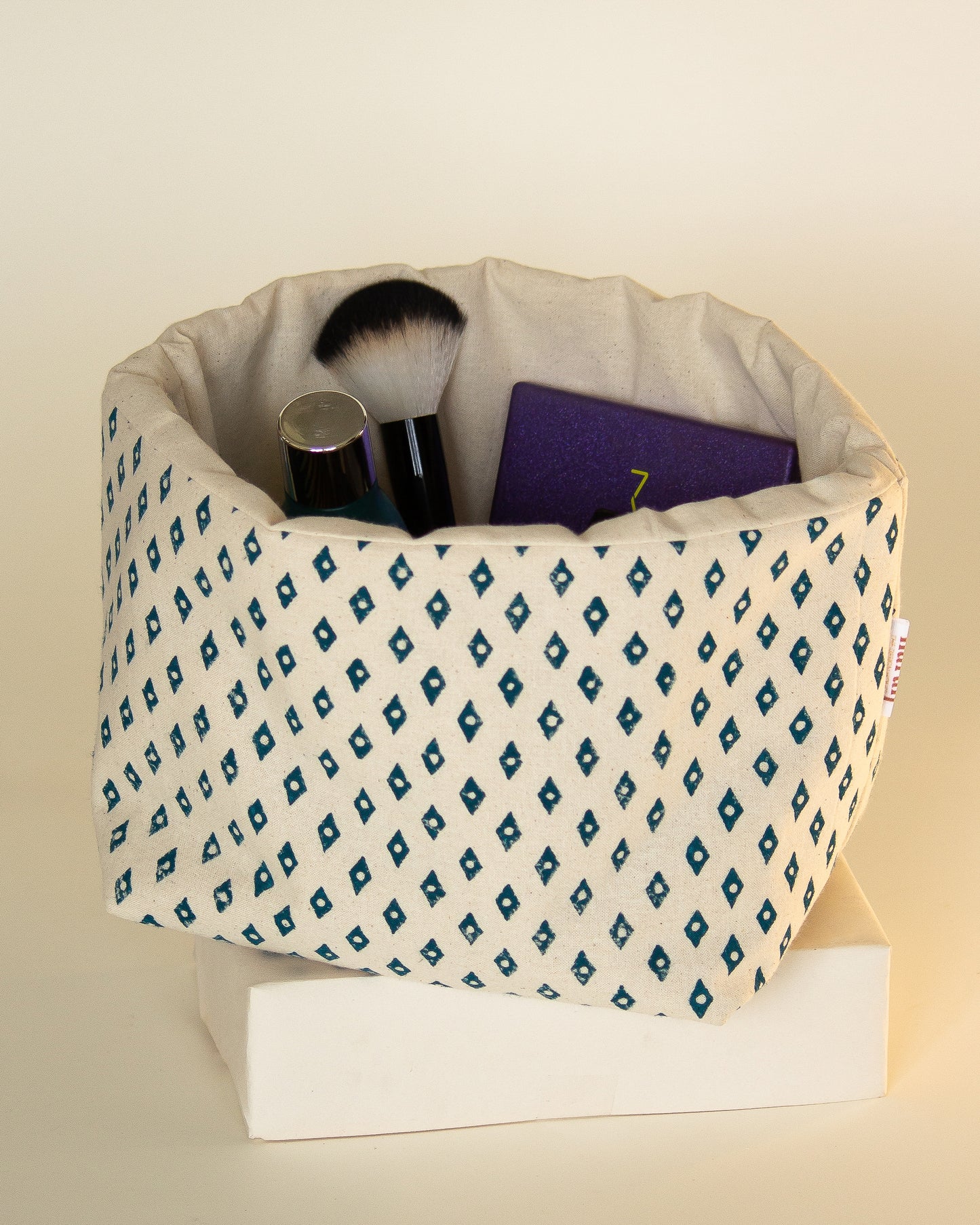 Blue Diamond Print Organiser