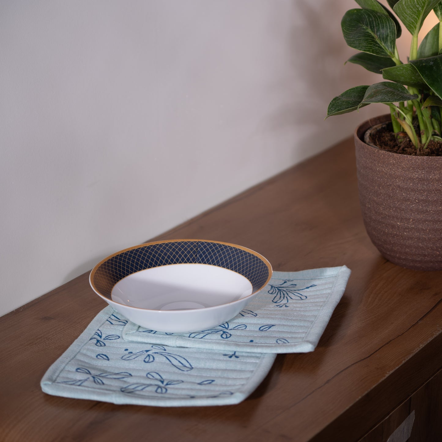 Sky Blue Serving Coaster