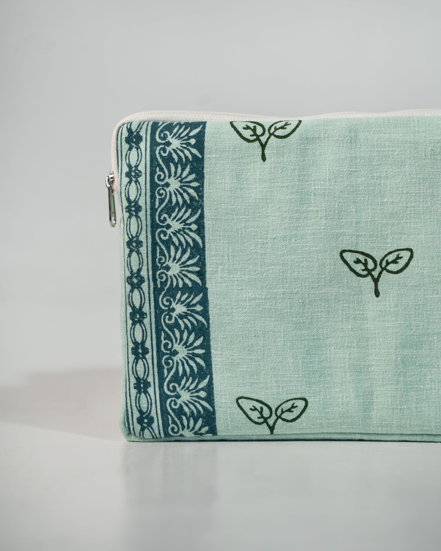 Blue iPad sleeve