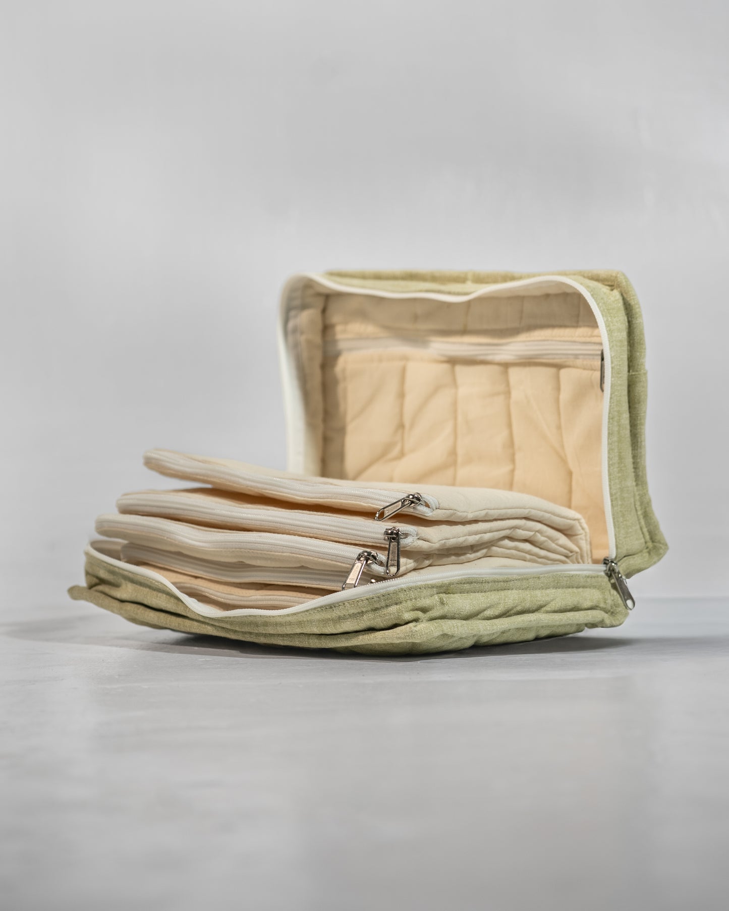 Green Jewellery pouch