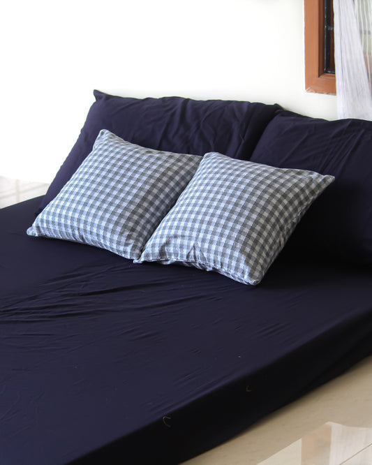 Prussian Fitted Bedsheet