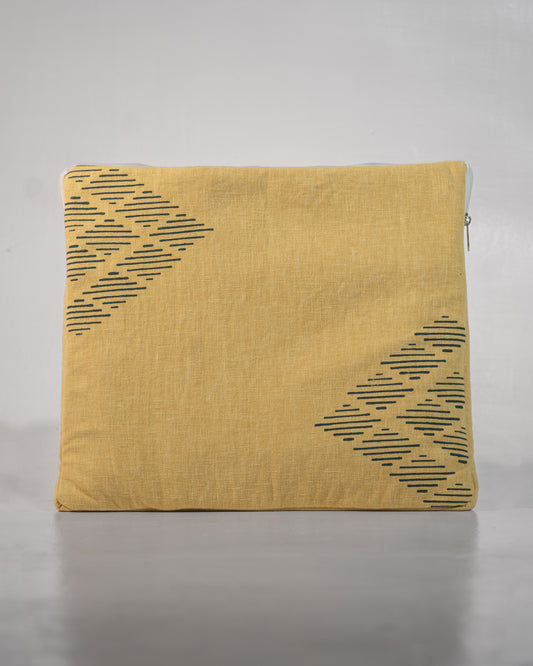 Yellow laptop sleeve