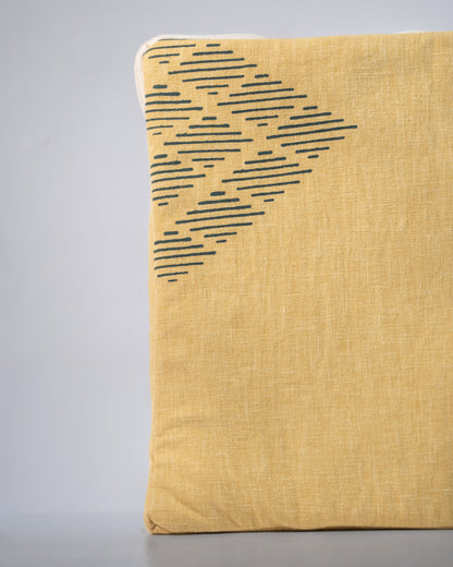 Yellow laptop sleeve