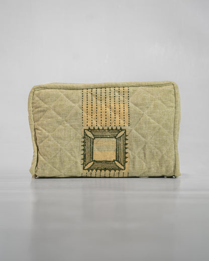 Green Jewellery pouch