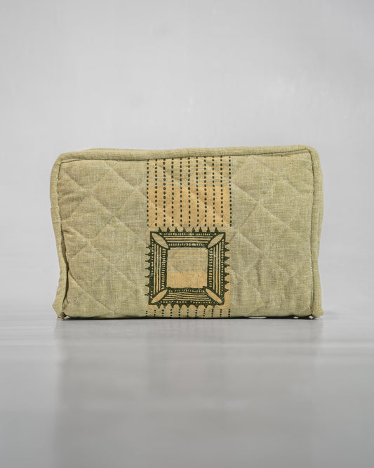 Green Jewellery pouch